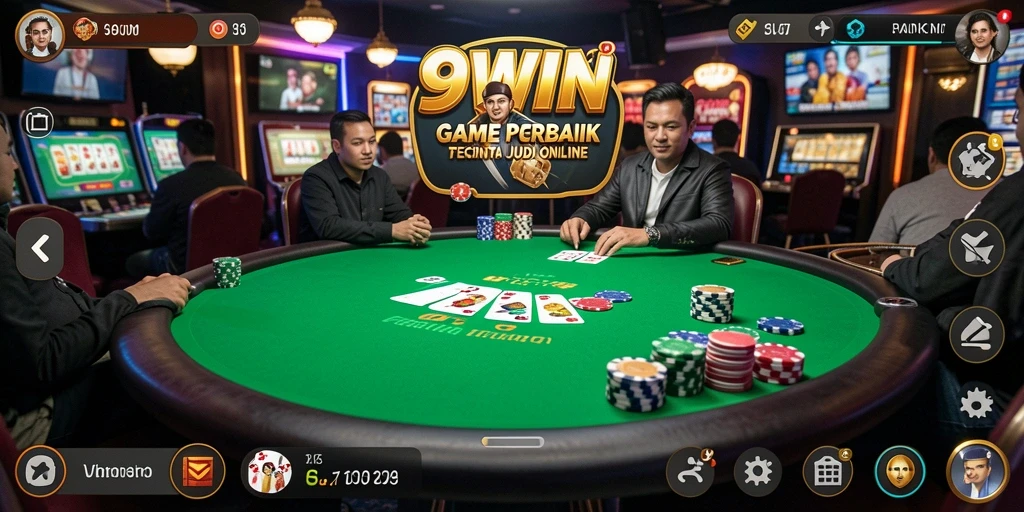 Gambar utama <strong>9WIN</strong> menampilkan gameplay poker yang seru dan mendebarkan.