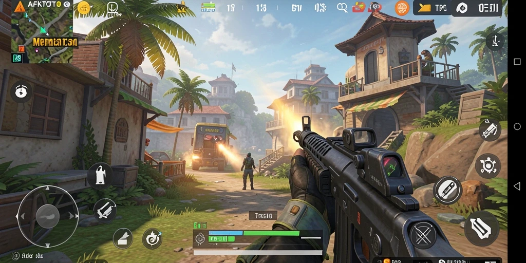 Tampilan gameplay seru AFKTOTO yang penuh aksi dan strategi.