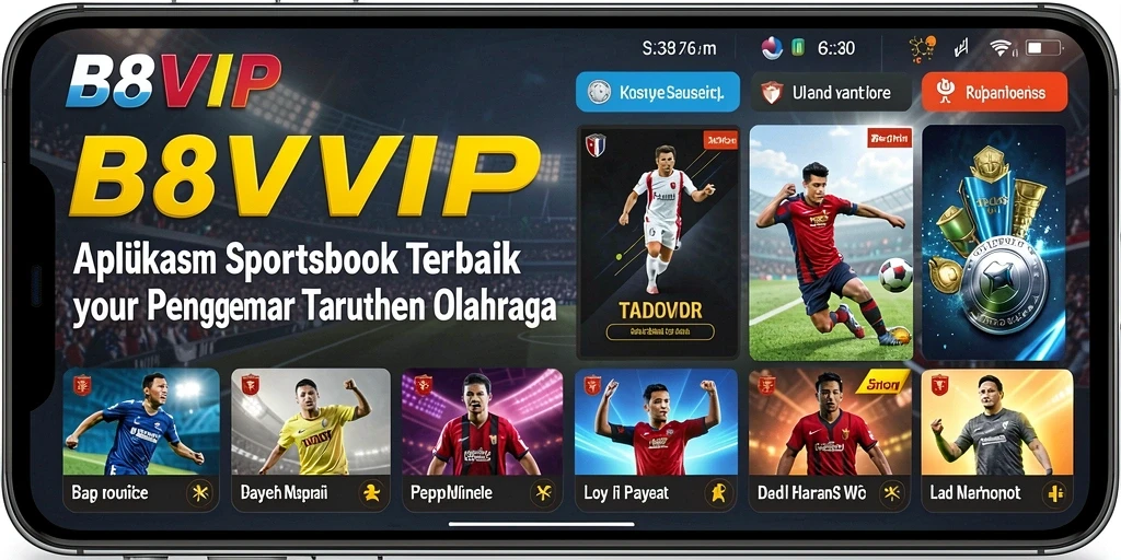 Tampilan gameplay Sportsbook B8VIP yang menarik dan interaktif.