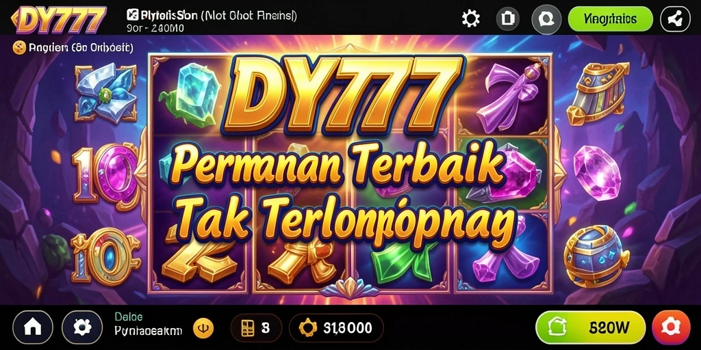 Tampilan menarik dari gameplay slot di DY777.