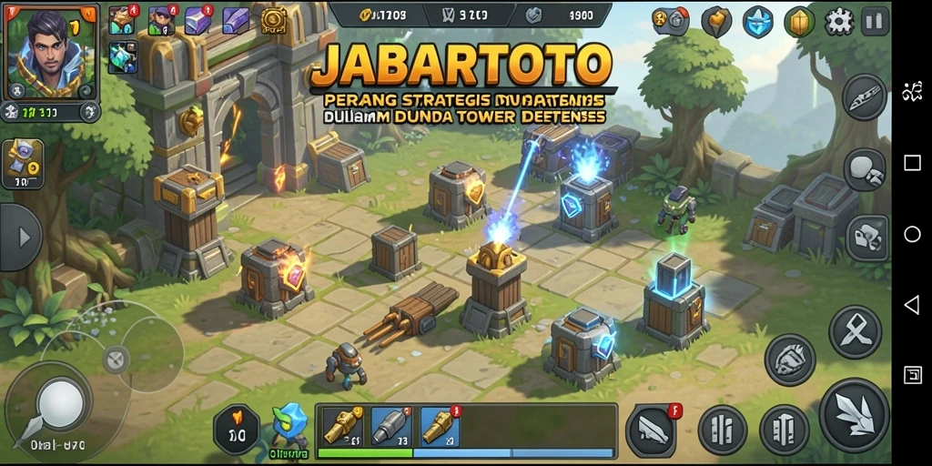 Gameplay menegangkan dalam <strong>JABARTOTO</strong> yang penuh strategi Tower Defense.