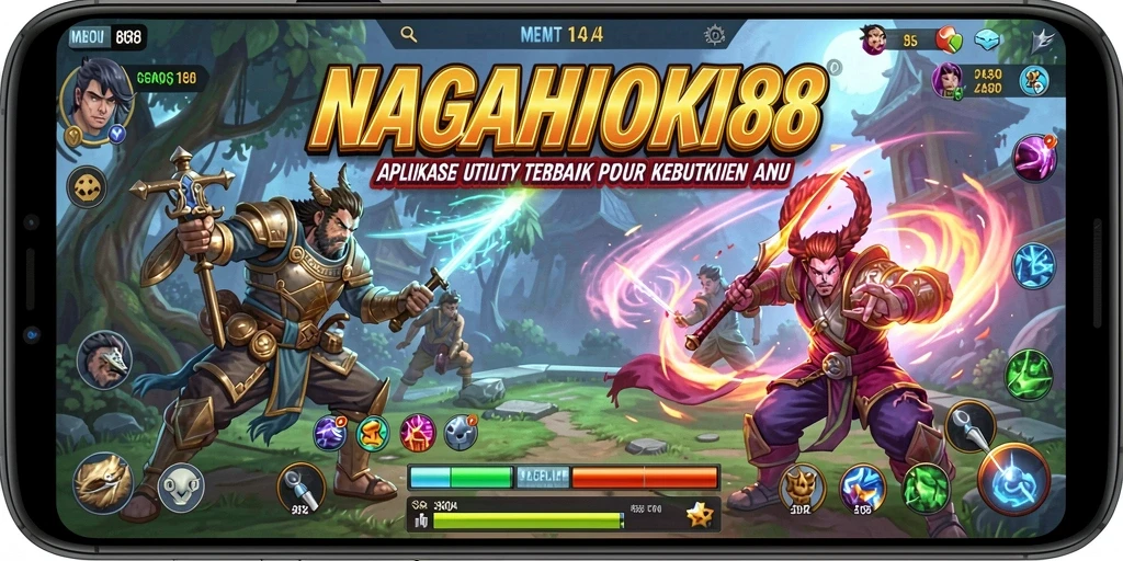 Screenshot utama NAGAHOKI88 menampilkan antarmuka aplikasi Utility yang intuitif.