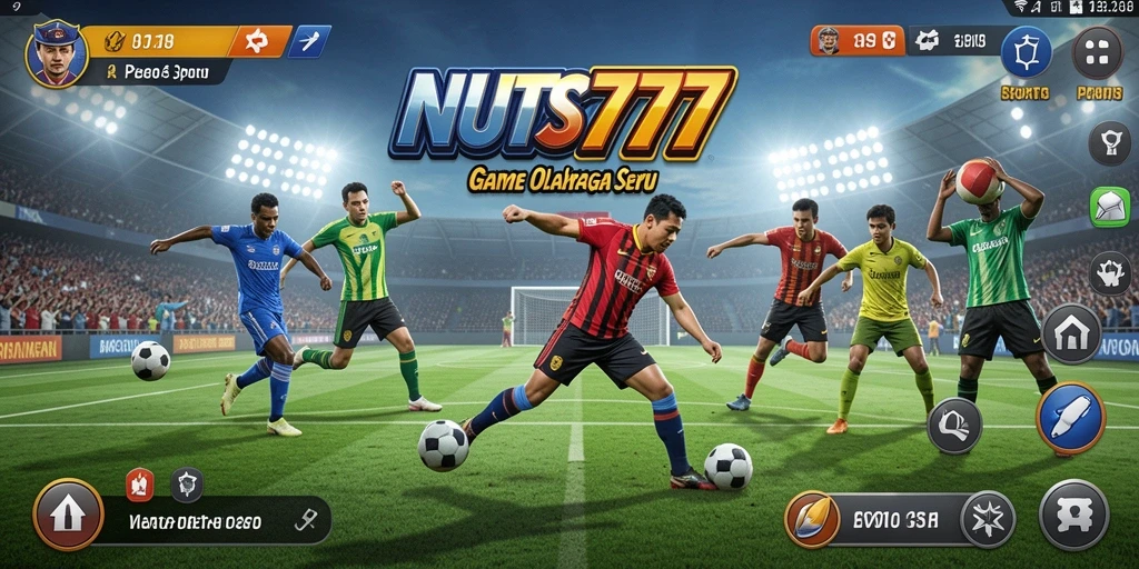 Screenshot gameplay NUTS777 yang menampilkan aksi seru dalam olahraga.