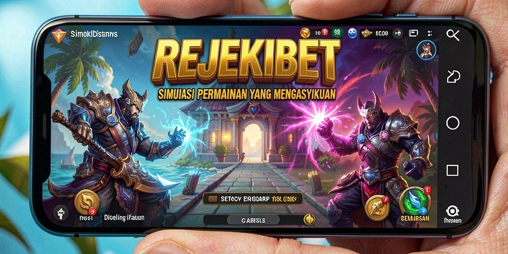 Tampilan gameplay REJEKIBET yang menegangkan dan seru.