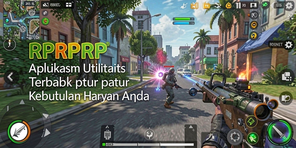 Tampilan utama <strong>RPRPRP</strong> menampilkan berbagai fitur utilitas yang memudahkan pengguna.