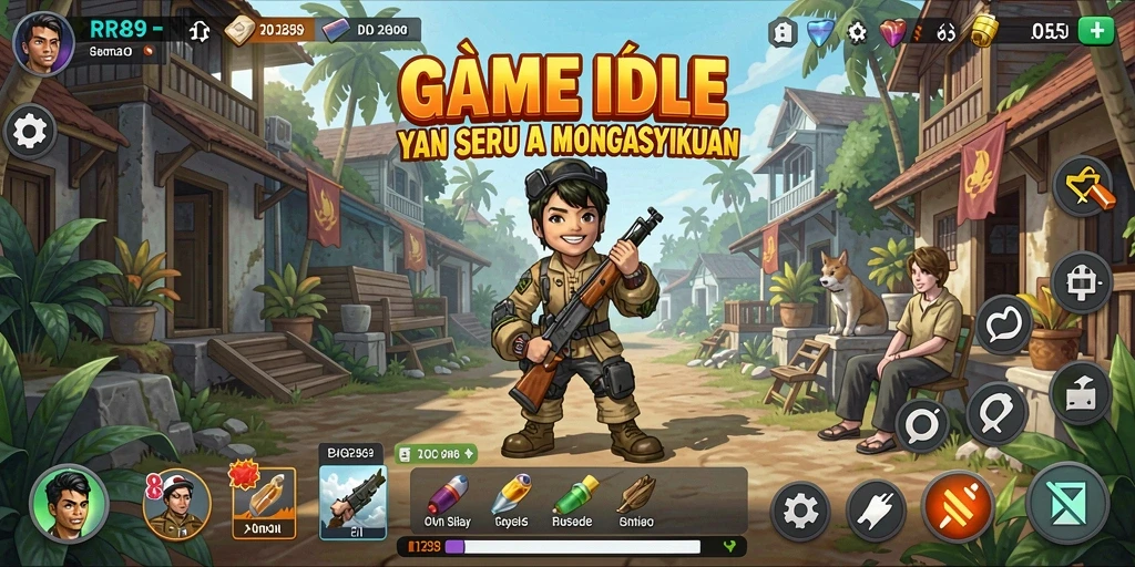 Tampilan gameplay RR89 yang seru dan interaktif.