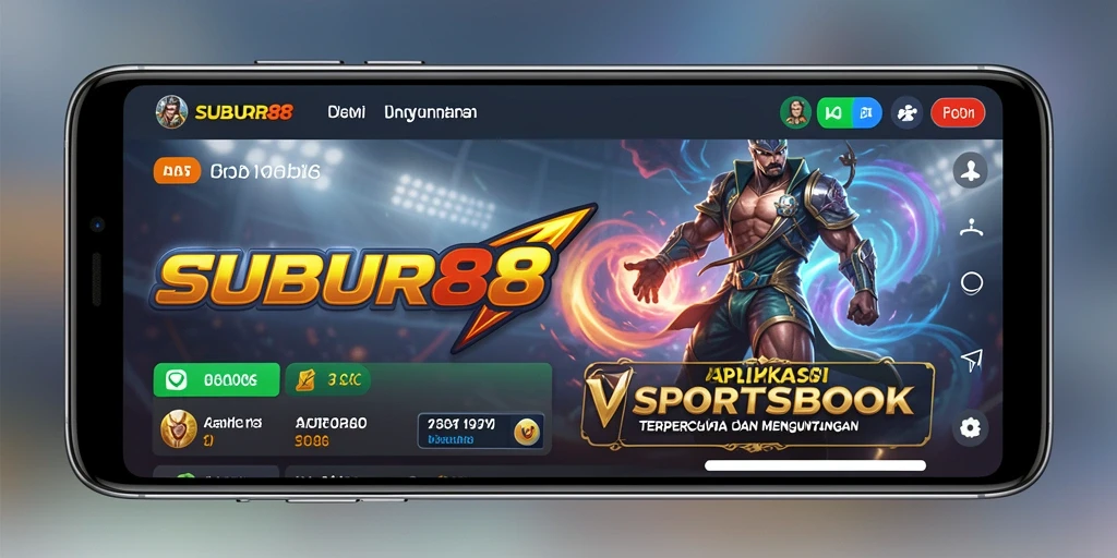 Screenshot SUBUR88 menampilkan fitur taruhan olahraga yang menarik dan interaktif.