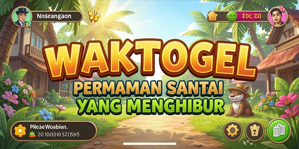 Tampilan gameplay WAKTOGEL yang menarik dan menyenangkan.